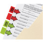 Post-it Flags High Volume Flag Dispenser, "Sign Here", Red, 200 Flags/Dispenser