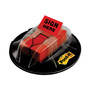 Post-it Flags High Volume Flag Dispenser, "Sign Here", Red, 200 Flags/Dispenser