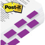 Post-it Flags Standard Page Flags in Dispenser, Purple, 50 Flags/Dispenser, 2 Dispensers/Pack
