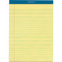 TOPS Perforated Narrow Ruled Canary Legal Pads - 100 Sheets 6 / Pack