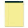 TOPS Double Docket Ruled Pads, Narrow Rule, 100 Canary-Yellow 8.5 x 11.75 Sheets, 6/Pack (TOP63376) View Product Image