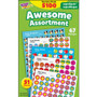 TREND SuperSpots and SuperShapes Sticker Variety Packs, Awesome Assortment, Assorted Colors, 5,100/Pack