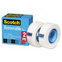 Scotch Removable Tape, 1" Core, 0.75" x 36 yds, Transparent, 2/Pack (MMM8112PK) View Product Image