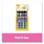 Post-it Flags Arrow 0.5" Page Flags, Assorted Primary/Brights, 252/Pack