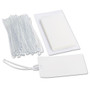 Universal Laminating Pouches, 5 mil, 2.5" x 4.25", Gloss Clear, 25/Pack (UNV84660) View Product Image