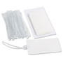 Universal Laminating Pouches, 5 mil, 2.5" x 4.25", Gloss Clear, 25/Pack