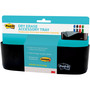 Post-it Dry Erase Accessory Tray, 8.5" x 3" x 5.25", Black