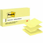 Post-it Dispenser Notes - 600 - 3" Flag/Note Width x 3" Flag/Note Length - Square - 100 Sheets per Pad - Ruled