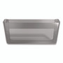 TRU RED Unbreakable Plastic Wall File, Legal Size, 15.4" x 4" x 7.6", Smoke