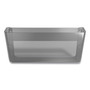 TRU RED Unbreakable Plastic Wall File, Legal Size, 15.4" x 4" x 7.6", Smoke