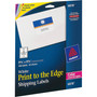 Avery Vibrant Laser Color-Print Labels w/ Sure Feed, 3.75 x 4.75, White, 100/PK