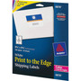 Avery Vibrant Laser Color-Print Labels w/ Sure Feed, 3.75 x 4.75, White, 100/PK