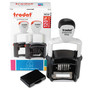 Trodat Professional Self-Inking Numberer, Six Bands/Digits, Type Size: 1 1/2, Black (USST5546) View Product Image