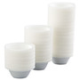 Dart Non-Laminated Foam Dinnerware, Bowl, 5 oz, White, 125/Pack, 8 Packs/Carton (DCC5BWWC) View Product Image