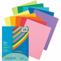 Pacon Colorful Card Stock Sheets - Letter - 8 1/2" x 11" - 65 lb Basis Weight - Sustainable Forestry Initiative (SFI) - Assorted