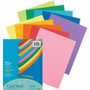 Pacon Colorful Card Stock Sheets - Letter - 8 1/2" x 11" - 65 lb Basis Weight - Sustainable Forestry Initiative (SFI) - Assorted