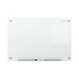 Quartet Infinity Magnetic Glass Marker Board, 36" x 24", White Surface