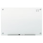 Quartet Infinity Magnetic Glass Marker Board, 36" x 24", White Surface