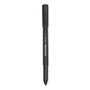 Paper Mate Write Bros. Ballpoint Pen, Stick, Medium 1 mm, Black Ink, Black Barrel, Dozen (PAP3331131C) View Product Image