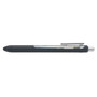 Paper Mate InkJoy Gel Pen, Retractable, Medium 0.7 mm, Black Ink, Black/Smoke Barrel, 36/Pack