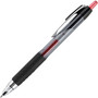 uniball Signo 207 Gel Pen, Retractable, Medium 0.7 mm, Red Ink, Smoke/Black/Red Barrel, Dozen (UBC33952) View Product Image