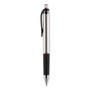 uniball 207 Impact Gel Pen, Retractable, Bold 1 mm, Red Ink, Black/Red Barrel