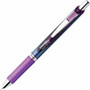 EnerGel EnerGel RTX Liquid Gel Pen - 0.7 mm Medium Needle Pen Point - Refillable - Retractable - Violet Ink - Gel-based