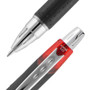 uniball Jetstream Hybrid Gel Pen, Retractable, Bold 1 mm, Red Ink, Black/Silver/Red Barrel