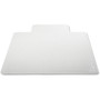 deflecto DuraMat Moderate Use Chair Mat, Low Pile Carpet, Flat, 36 x 48, Lipped, Clear (DEFCM13113) View Product Image