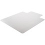 deflecto DuraMat Moderate Use Chair Mat, Low Pile Carpet, Flat, 36 x 48, Lipped, Clear (DEFCM13113) View Product Image