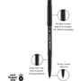 uniball ONYX Rollerball Pen, Stick, Fine 0.7 mm, Black Ink, Black Barrel, Dozen
