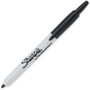 Sharpie Retractable Permanent Marker - Fine Marker Point - Retractable - Black Ink - 1