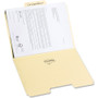 Smead SuperTab 1/3 Tab Cut Letter Recycled Top Tab File Folder - 8 1/2" x 11" - Assorted Tab Position - 11 pt. - 1 Plys - Manila