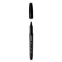 Universal Pen-Style Permanent Marker, Fine Bullet Tip, Black, Dozen