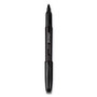 Universal Pen-Style Permanent Marker, Fine Bullet Tip, Black, Dozen
