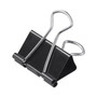 Universal Binder Clips with Storage Tub, Mini, Black/Silver, 60/Pack