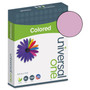 Universal Deluxe Colored Paper, 20 lb Bond Weight, 8.5 x 11, Orchid, 500/Ream (UNV11212) View Product Image