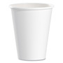 SOLO Single-Sided Poly Paper Hot Cups, 8 oz, White, 50/Bag, 20 Bags/Carton (SCC378W2050) View Product Image