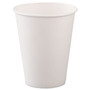 SOLO Single-Sided Poly Paper Hot Cups, 8 oz, White, 50/Bag, 20 Bags/Carton (SCC378W2050) View Product Image