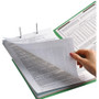 Smead Top Tab Colored Fastener Folders, 0.75" Expansion, 2 Fasteners, Legal Size, Green Exterior, 50/Box