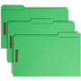 Smead Colored 1/3 Tab Cut Legal Recycled Fastener Folder - 8 1/2" x 14" - 3/4" Expansion - 2 x 2K Fastener(s) - 2" for Folder - Top Tab Location - (SMD17140)