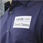 DYMO Self-Adhesive Name Badge Labels, 2.25" x 4", White, 250 Labels/Box