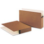 Smead Redrope Drop Front File Pockets, 3.5" Expansion, Legal Size, Redrope, 50/Box