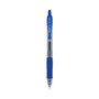Pilot G2 Premium Gel Pen, Retractable, Bold 1 mm, Blue Ink, Smoke/Blue Barrel, Dozen