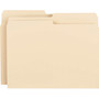 Smead Manila File Folders, 1/2-Cut Tabs: Assorted, Letter Size, 0.75" Expansion, Manila, 100/Box