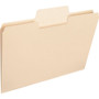 Smead SuperTab Top Tab File Folders, 1/3-Cut Tabs: Assorted, Letter Size, 0.75" Expansion, 14-pt Manila, 50/Box