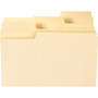 Smead SuperTab Top Tab File Folders, 1/3-Cut Tabs: Assorted, Letter Size, 0.75" Expansion, 14-pt Manila, 50/Box