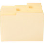 Smead SuperTab Top Tab File Folders, 1/3-Cut Tabs: Assorted, Letter Size, 0.75" Expansion, 14-pt Manila, 50/Box