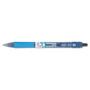 Pilot B2P Bottle-2-Pen Recycled Ballpoint Pen, Retractable, Medium 1 mm, Blue Ink, Translucent Blue Barrel, Dozen