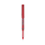 Pilot Precise V5 Rollerball Pen, Stick, Extra-Fine 0.5 mm, Red Ink, Red/Clear Barrel, Dozen